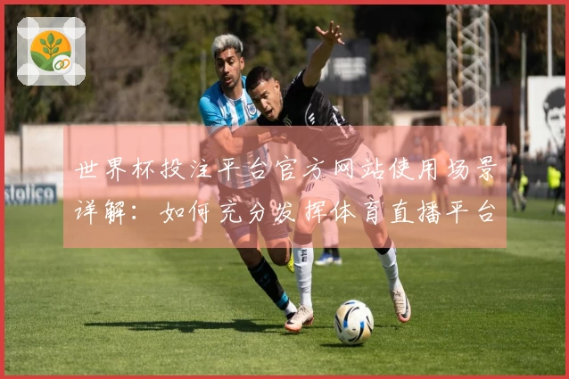 世界杯投注平台官方网站使用场景详解：如何充分发挥体育直播平台的各项功能
